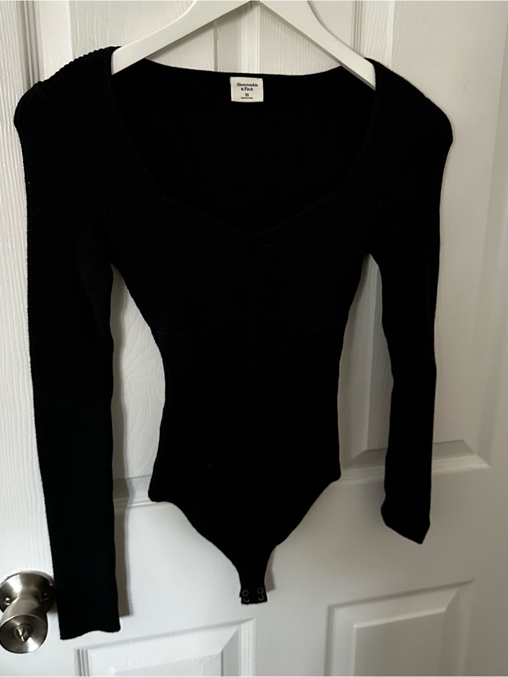 Black Long Sleeve Bodysuit